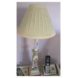 Vintage Floral Table Lamp