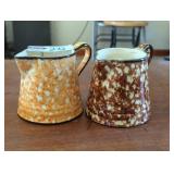 enamelware small pitcher