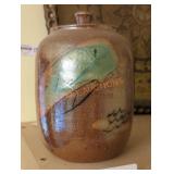 hand made pottery canister