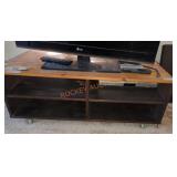 Rolling Entertainment Stand 41"W × 19"D × 15"H