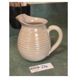 Signed Pottery Pitcher