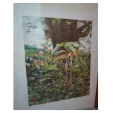 David Armstrong "Faces in my Garden" Signed Print