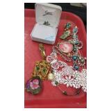 Costume jewelry lot