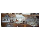 Clear Glass Shelf Lot