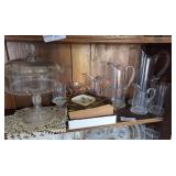 Clear Glass Shelf Lot