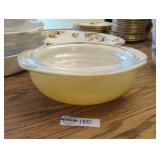 Vintage Pyrex Yellow Casserole Dish