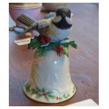 Lenox Black-capped Chickadee Bell