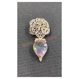 925 Stamped Necklace Pendant