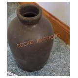 pottery vase has chip