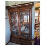 48"W × 16.5"D × 79"H China Cabinet