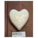 Lenox Heart-shaped Trinket Dish