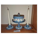 Vintage WedgeWood Candle Holders