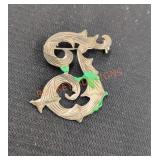 Mexican silver pin
