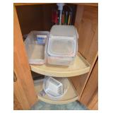 Misc. Kitchen Cabinet Lot