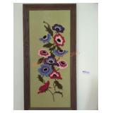 Vintage Framed Needle Point