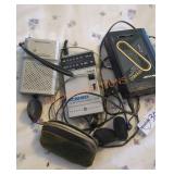Vintage walk man and other handheld musical device