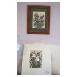 hand signed art one piece framed one