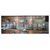 Clear Glass Shelf Lot