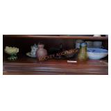 Misc Dishes Shelf Lot