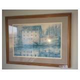 Melicharek Aws "Ariel Mill" Signed Art Print