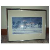 David Knowlton "Snow Squall" Signed Print