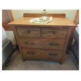 31"W × 17"D × 27"H Pennsylvania house dresser