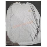 Large Carhartt Long Sleeve Gray Shirt