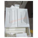 White Cabinet 20.5" x 25-3/4" x 7"