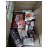 Box Lot Home Items, Outlet Covers, Switches,