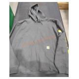 Carhartt 2XL Midweight Dark Gray Hoodie