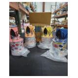 (4) Assorted Tools Pot Set