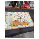 Hello Fall Door Mat 20" x 30"