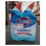 Clorox Toilet Bowl Cleaner Clinging Bleach Gel 2PK