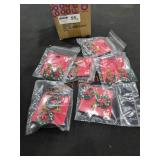 (6) Christmas Wreath Earrings