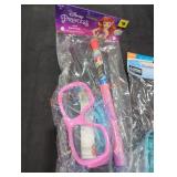 Goggles and snorkel