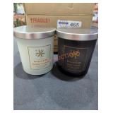 (4) Assorted 7oz. Holiday Candles