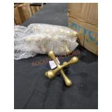 (6) Gold Table Top Decor