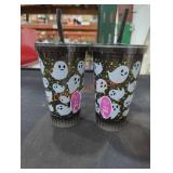 (2) Ghost Cups w/ Lids