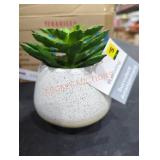 (4) Artificial Succulent Arrangements