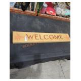Welcome Sign