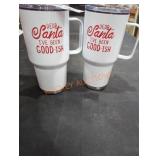 (2) 22oz Christmas Tumblers