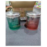 (4) Assorted 7oz Festive Candles