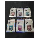 (6) Spinpop Phone Grip & Kickstands