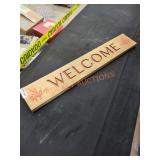 Welcome Wall Sign