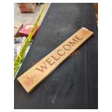 Welcome Wall Sign