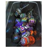 Storage Bin Lot of Assorted Halloween Cups