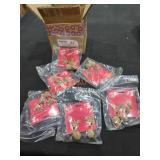 (6) Christmas Reindeer Earrings