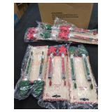 (6) Tree & Gingerbread Tong Sets