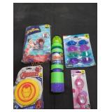 Bag Lot of Assorted Kids Pool Items