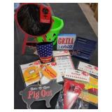 BBQ Cookout Decor, Game, Bottle Openers, ect